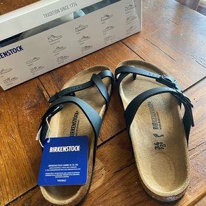 Brand new Birkenstocks, never worn.